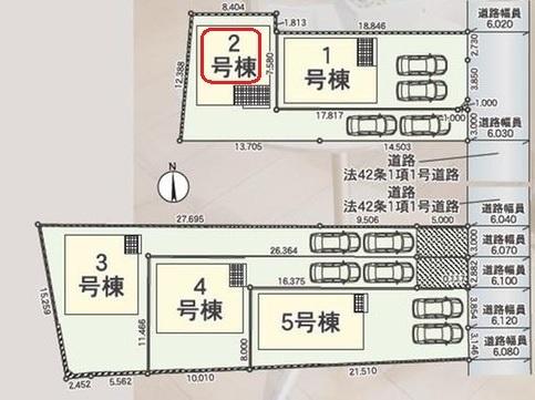 豊田市井上町　全5棟2号棟　新築戸建て