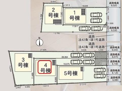 豊田市井上町　全5棟4号棟　新築戸建て