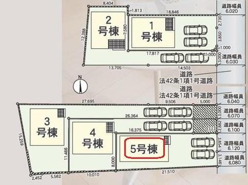 豊田市井上町　全5棟5号棟　新築戸建て