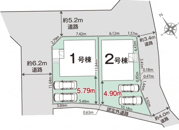 知立市八橋町01期　全2棟1号棟　新築戸建て