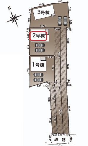 刈谷市西境町　全3棟2号棟　新築戸建て