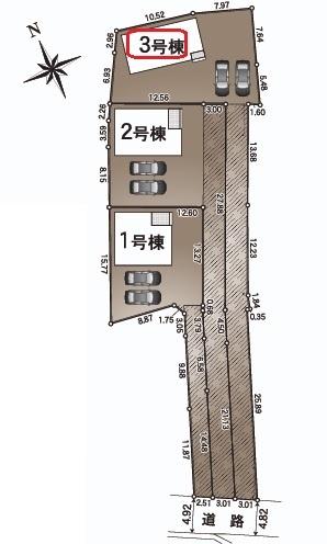 刈谷市西境町　全3棟3号棟　新築戸建て