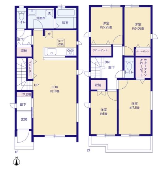 高浜市春日町全2棟1号棟　新築戸建て