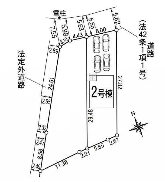 岡崎市細川町第15全2棟2号棟　新築戸建