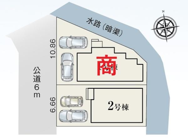 安城市東別所町全2棟2号棟　新築戸建