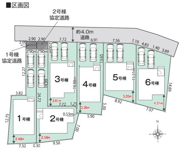 西尾市米津町01期全6棟2号棟　新築戸建て