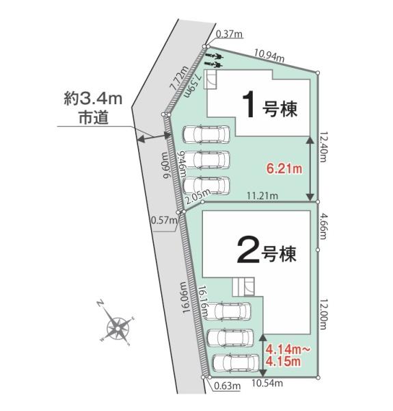 西尾市宮町01期全2棟2号棟　新築戸建て