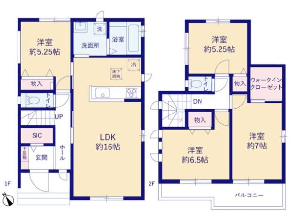 西尾市刈宿町敷田A号棟　新築戸建て　全1棟