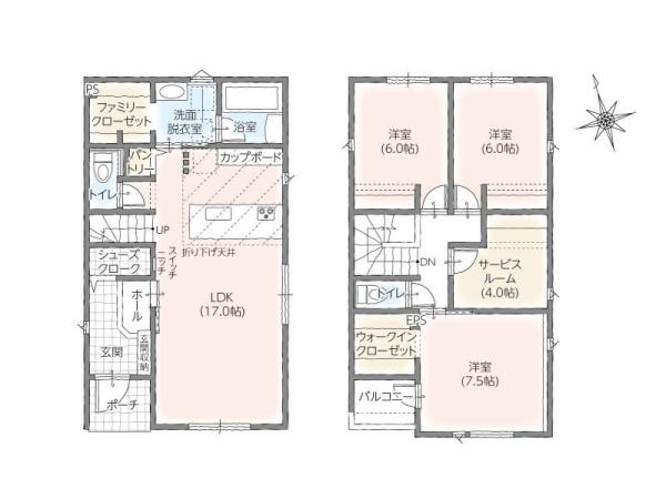 タマタウン福地南部小　新築戸建　2号棟