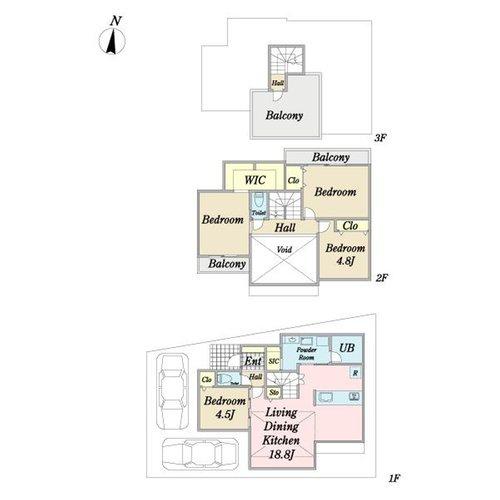 横浜市港北区新吉田東５丁目の新築一戸建