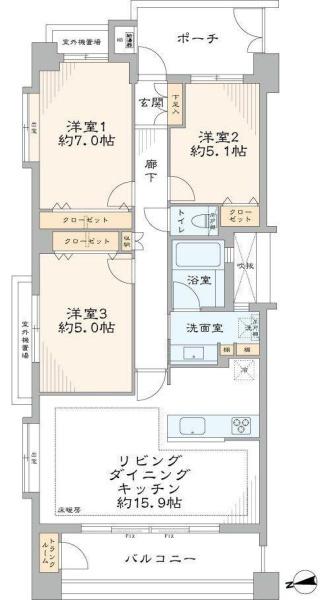 グランヒルズ武蔵新城