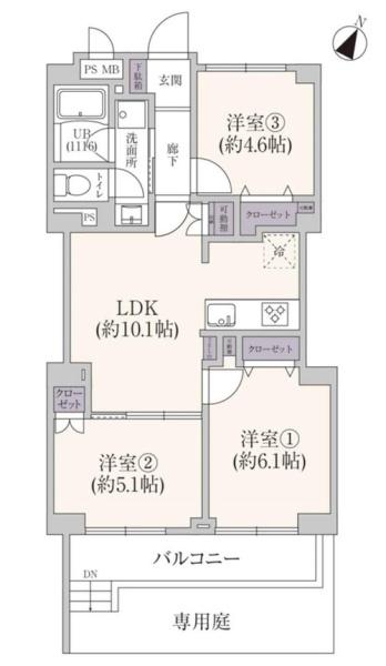 元住吉ガーデンハイツ