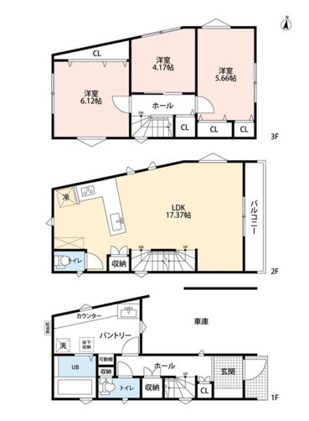 川崎市高津区諏訪１丁目の新築一戸建