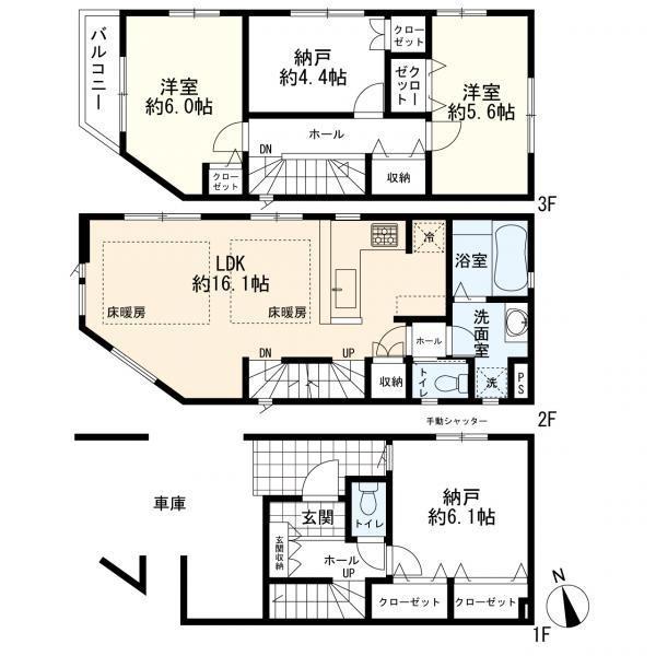 川崎市中原区宮内３丁目の新築一戸建