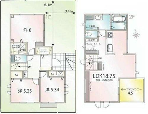 川崎市麻生区多摩美１丁目の中古一戸建て
