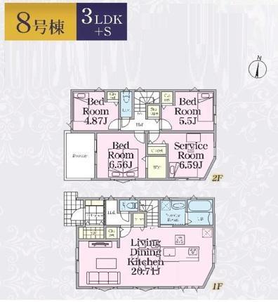 横浜市鶴見区北寺尾７丁目の新築一戸建