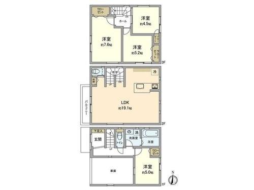 川崎市高津区千年の新築一戸建