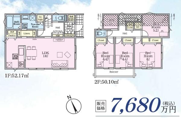 横浜市都筑区東山田４丁目の新築一戸建