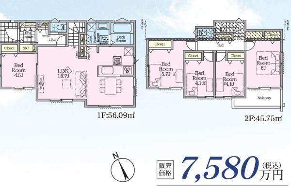 横浜市都筑区東山田４丁目の新築一戸建