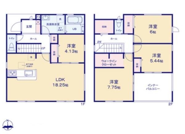 リーブルガーデン四日市市楠町北五味塚第９　２号棟