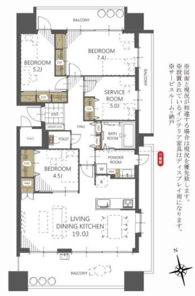 ダイアパレス四日市久保田(間取り)