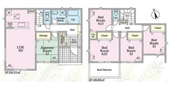 リナージュ四日市生桑町第１期　１号棟