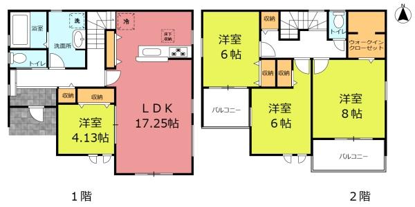 リーブルガーデン四日市市楠町北五味塚第１０　1号棟