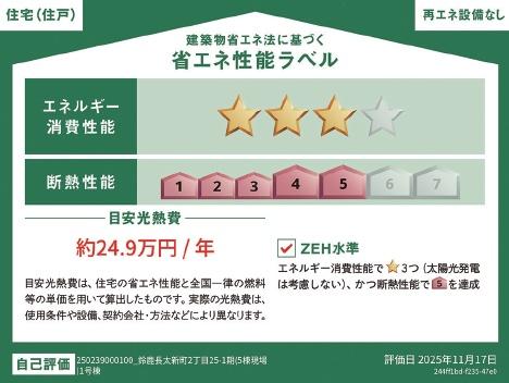 リナージュ鈴鹿長太新町2丁目　第1期　1号棟