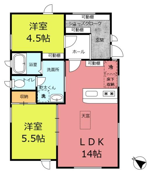 ノエルス東阿倉川　Ａ棟