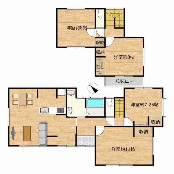 四日市市平津新町　中古戸建
