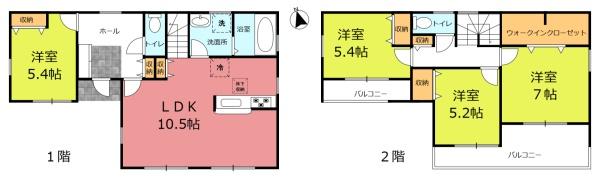 リーブルガーデン菰野町大羽根園第４　１号棟