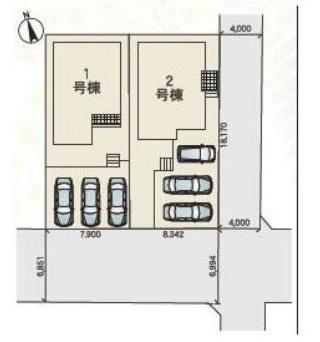 リナージュネクスジー四日市市小杉町01期　２号棟