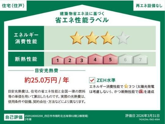 リナージュネクスジー四日市市楠町北五味塚02期　２号棟