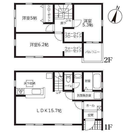 リーブルファイン四日市市馳出町 1号棟