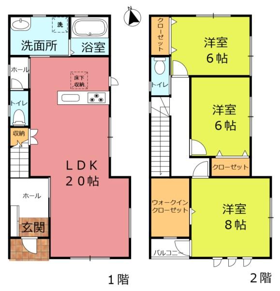 桑名市大字森忠の中古一戸建て