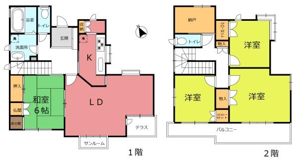 釆女が丘２丁目　中古戸建