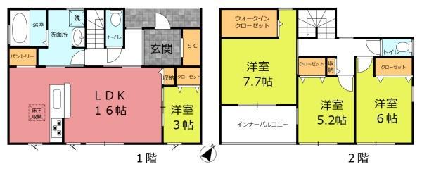 リーブルガーデン菰野町小島第3　１号棟