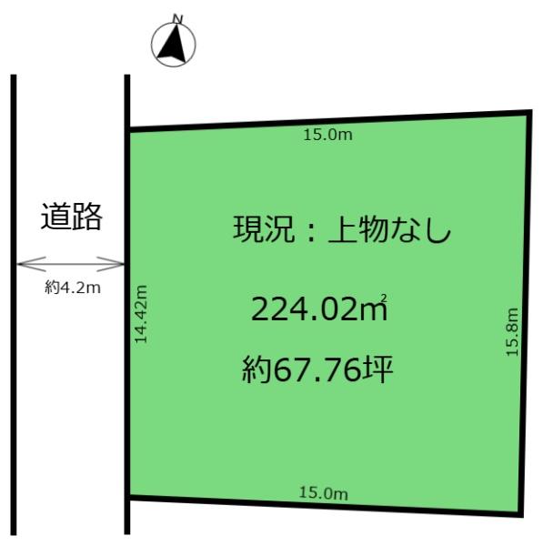 四日市市あかつき台２丁目の土地