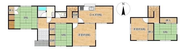 四日市市三滝台３丁目の中古一戸建て