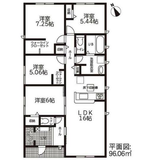 リーブルガーデン菰野町竹成第２　２号棟