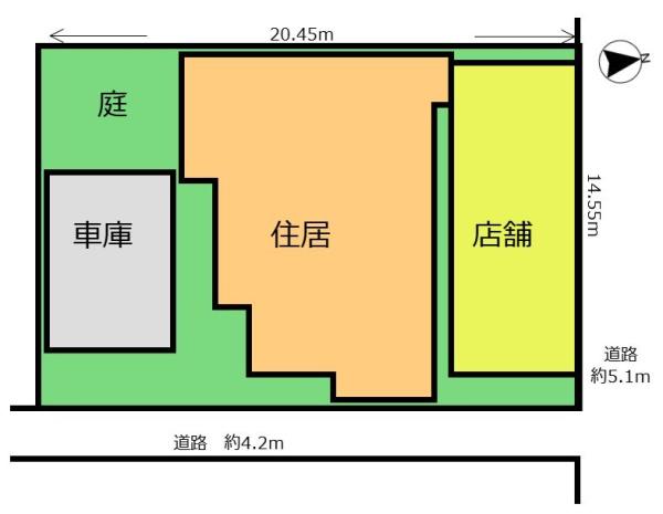日永５丁目　店舗つき中古戸建