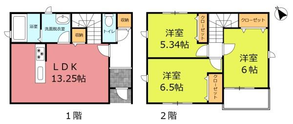 リーブルファイン富田一色町　２号棟