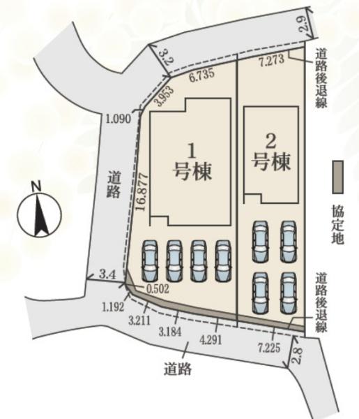 リナージュいなべ大安町高柳24-1期　２号棟
