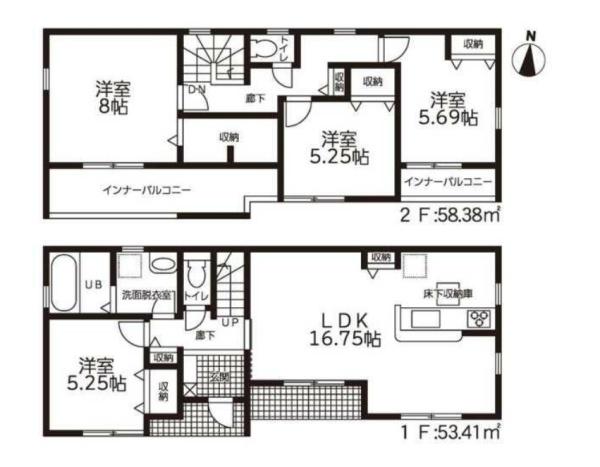 リーブルガーデン四日市市楠町本郷第１４　１号棟