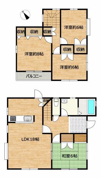 三重郡菰野町大字川北の中古一戸建て