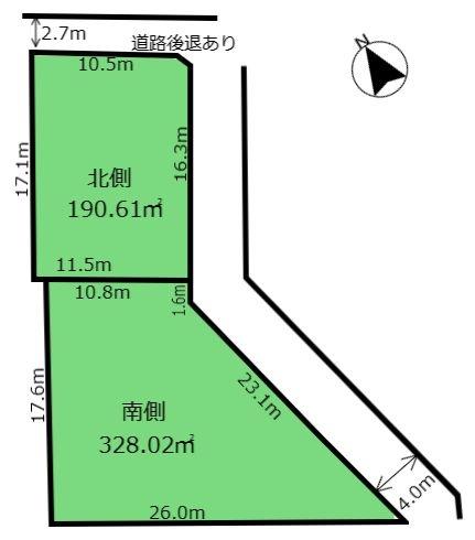 小林町　売土地　南側