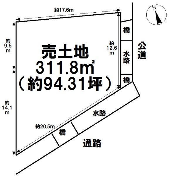 ●あま市中橋明円　売土地