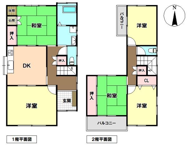 海部郡大治町三本木　中古一戸建て