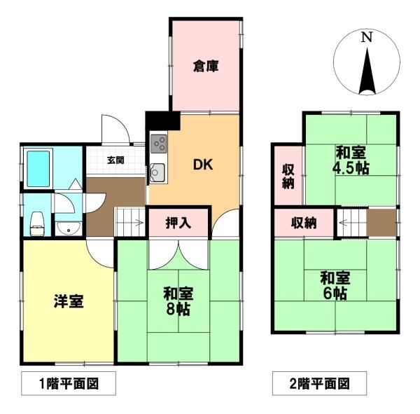 あま市新居屋八島の中古一戸建て
