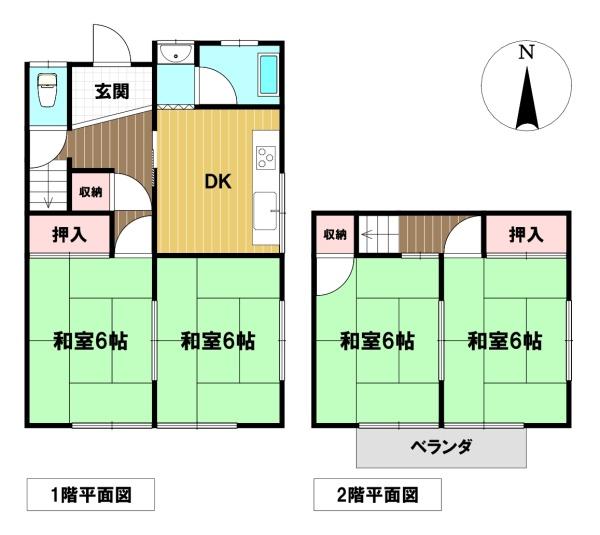 愛西市北一色町北田面　中古一戸建て